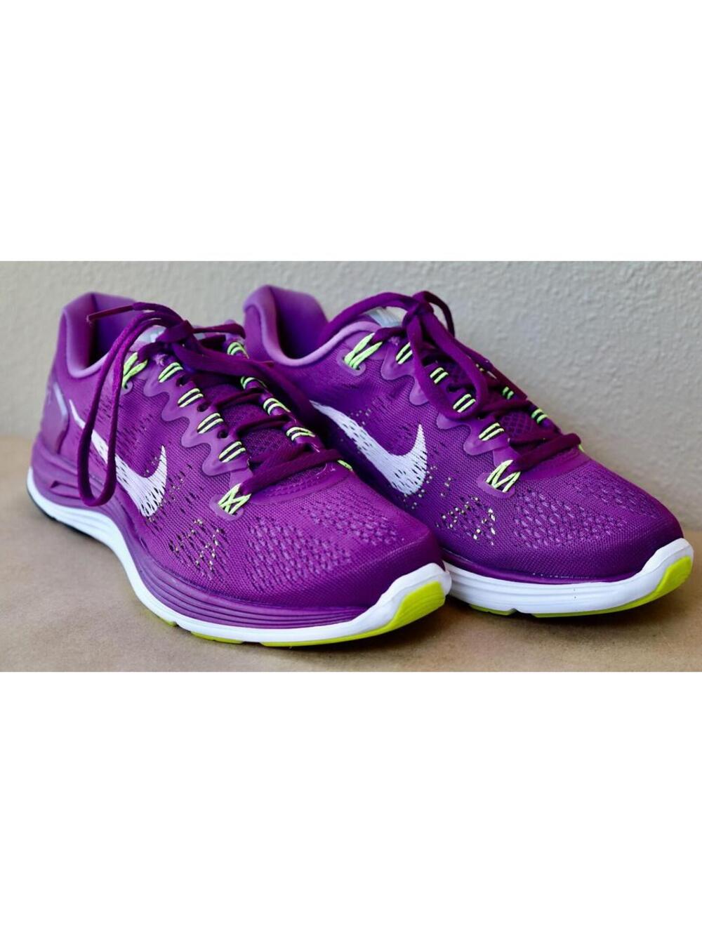 Nike Lumar Glide 5 Purple Sz 7 Womens Running 599395-501